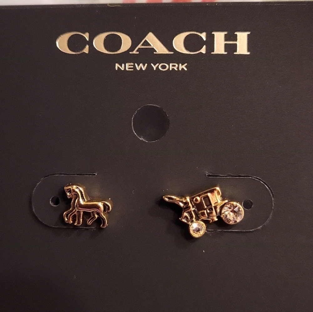 NWT Coach earrings